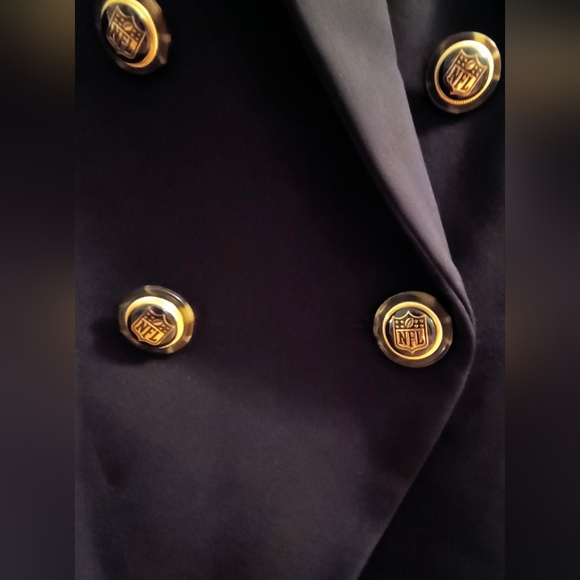 Veronica Beard x NFL Cleveland Browns Dickey Black Jacket No Hoodie US Size 12 - Picture 9 of 10